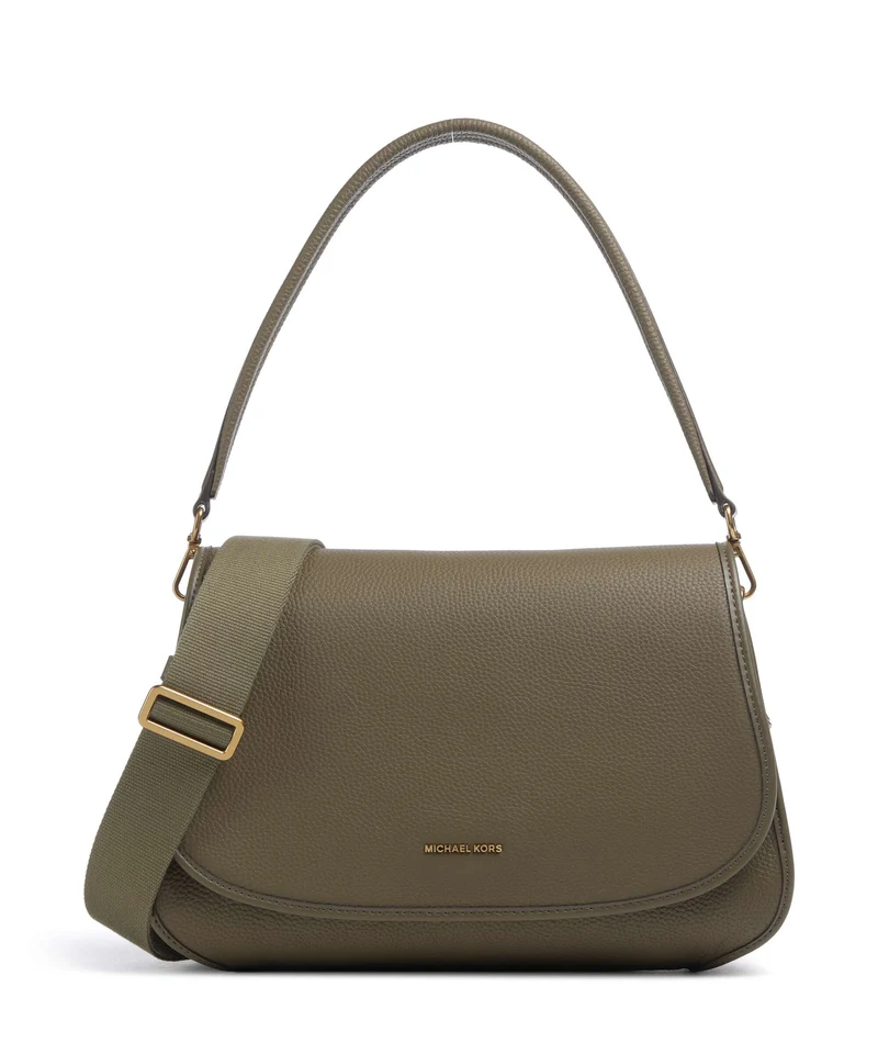 Michael Kors Holmes Medium Schultertasche loden