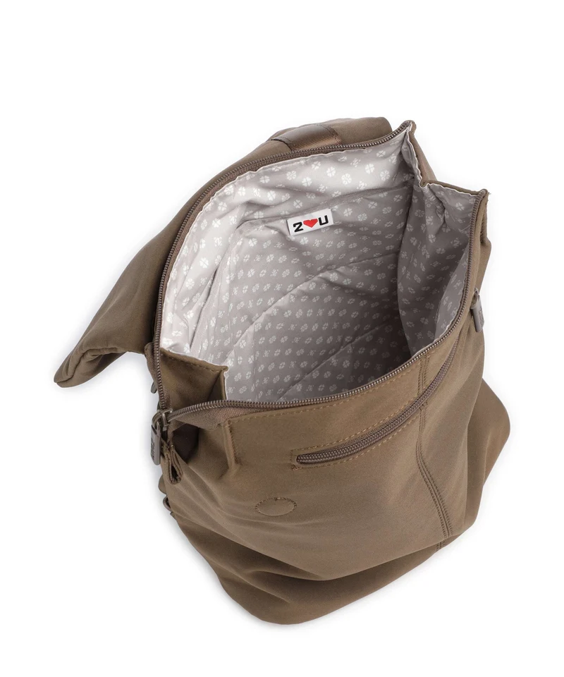 Zwei Mademoiselle.Tex MRTX13 Rucksack brown