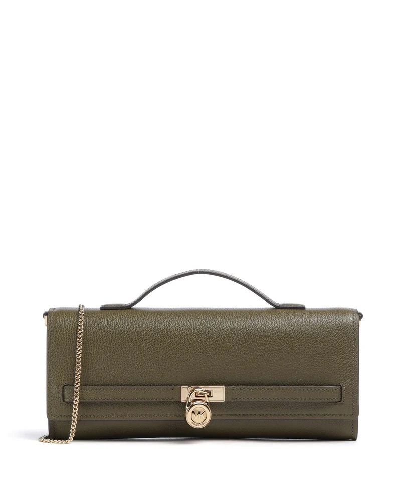 Michael Kors Hamilton Moderne Medium Schultertasche loden