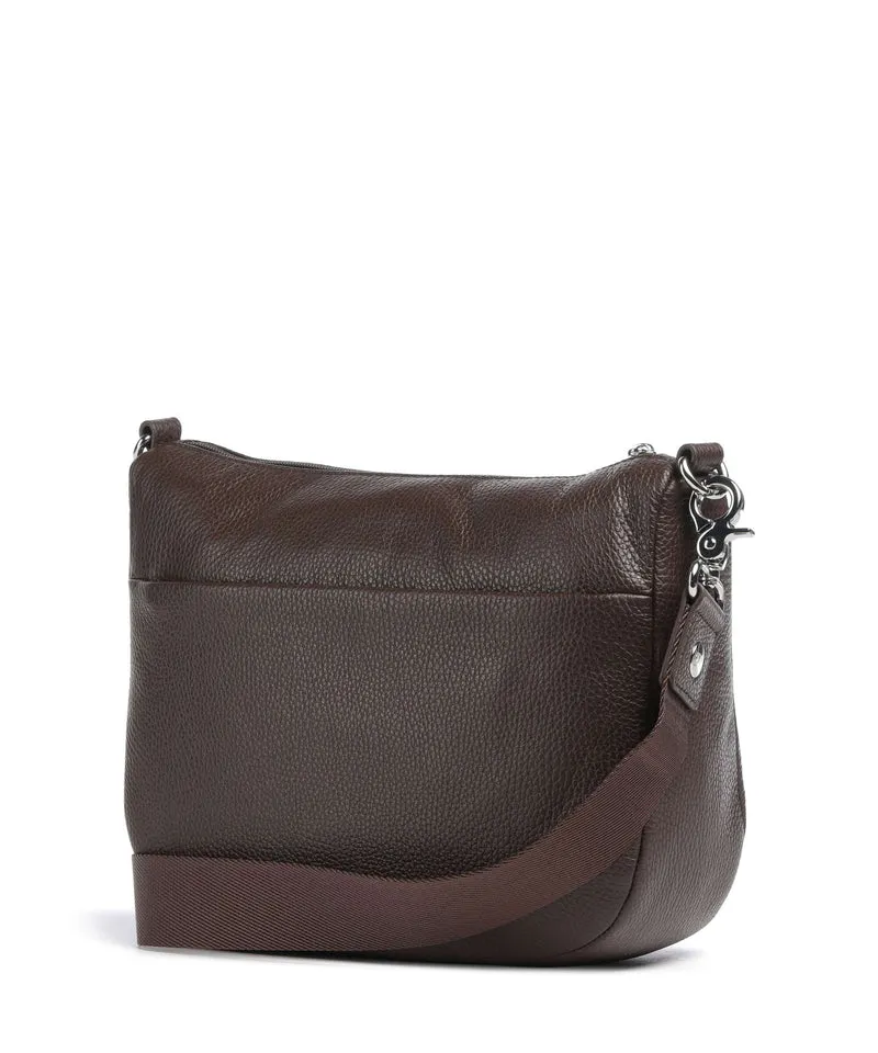 Mandarina Duck Mellow Leather Umhängetasche espresso