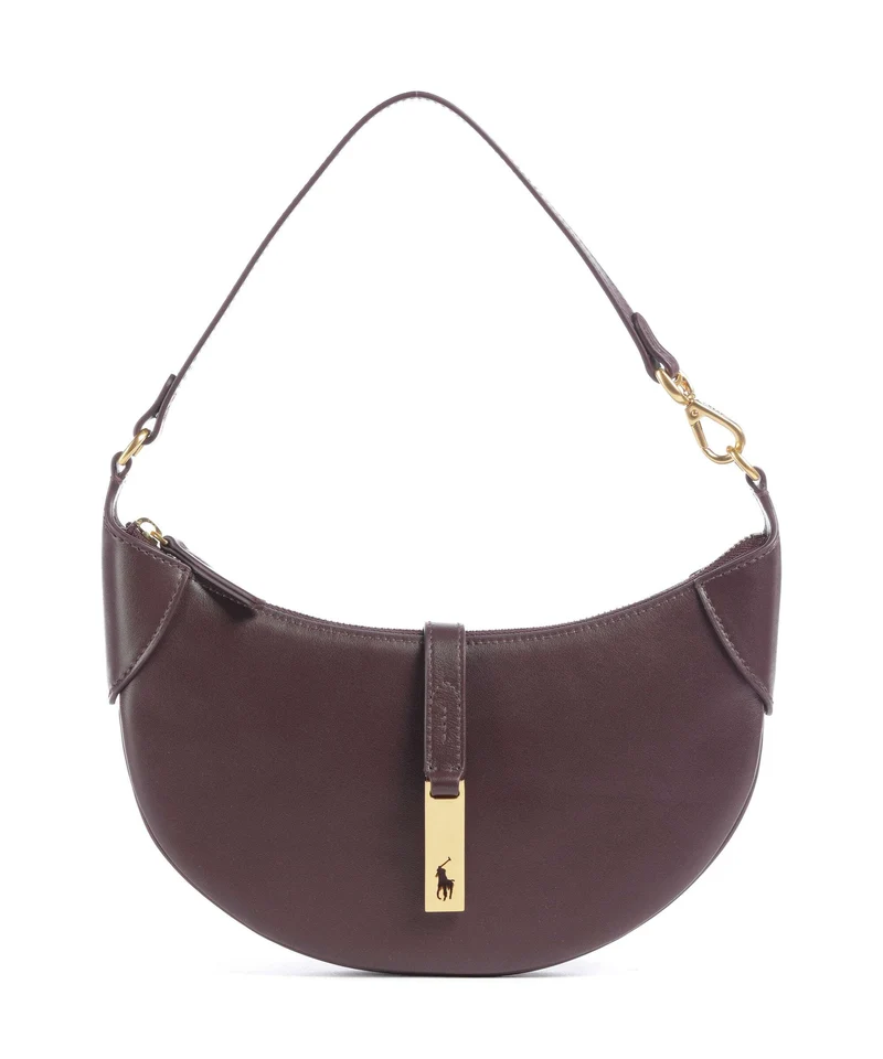 Polo Ralph Lauren ID Collection Small Schultertasche midnight merlot