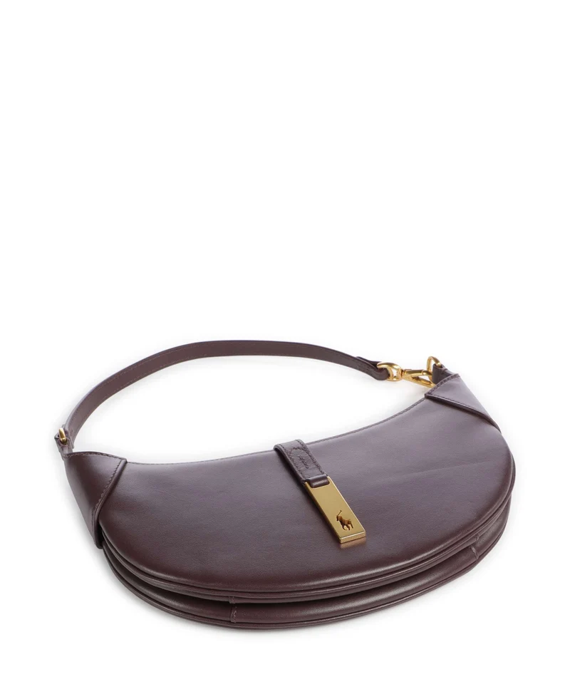 Polo Ralph Lauren ID Collection Small Schultertasche midnight merlot