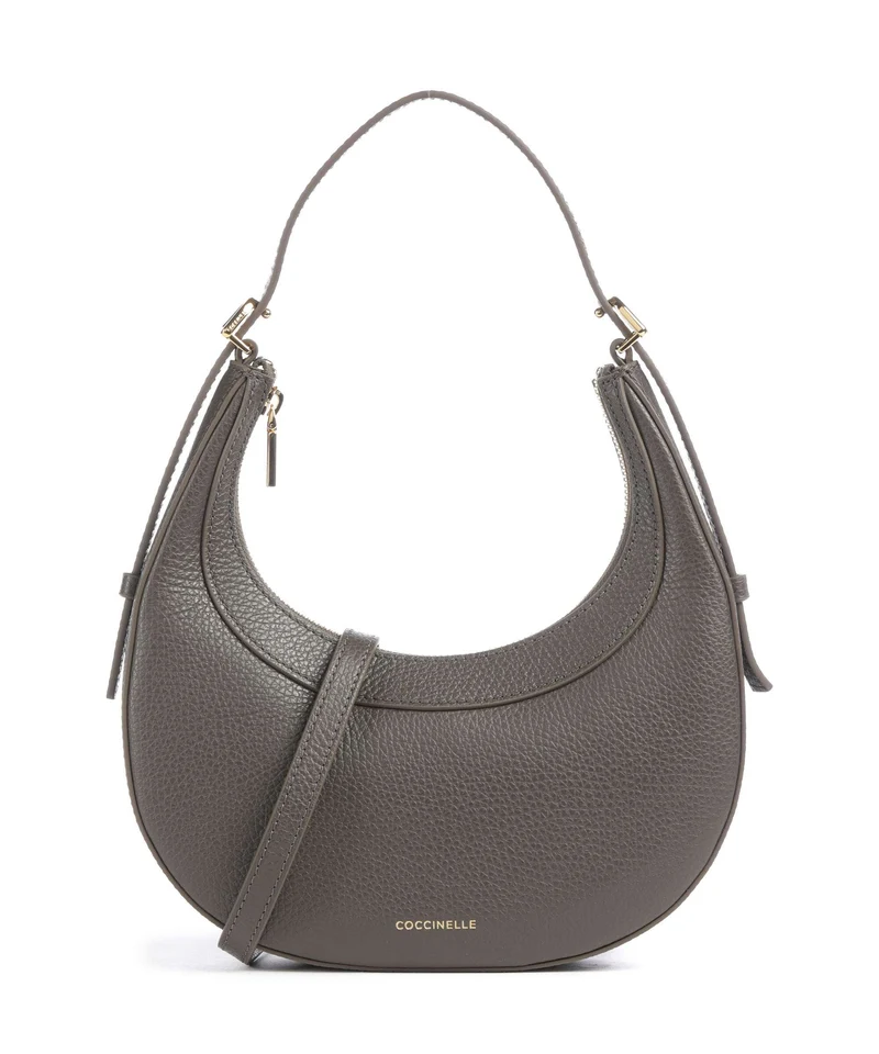Coccinelle Whisper Schultertasche fango