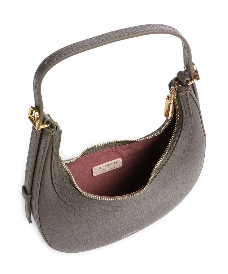 Coccinelle Whisper Schultertasche fango