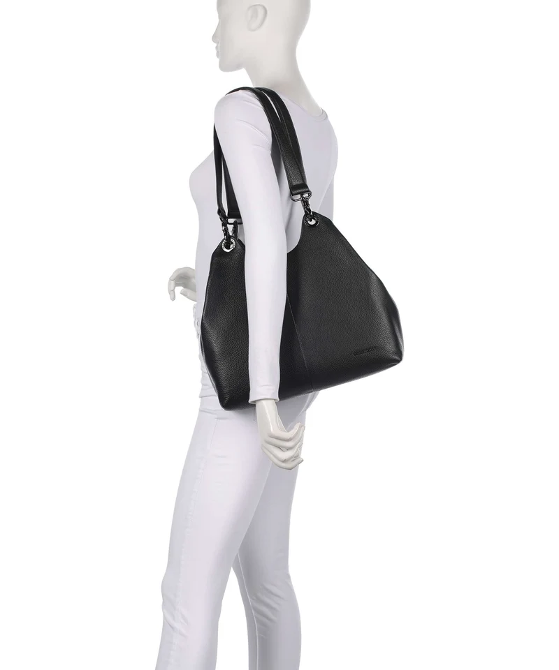 Mandarina Duck Mellow Leather Shopper nero