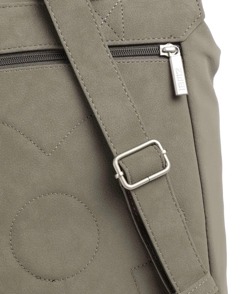 Zwei Mademoiselle.M MR13 Rucksack nubuk mud