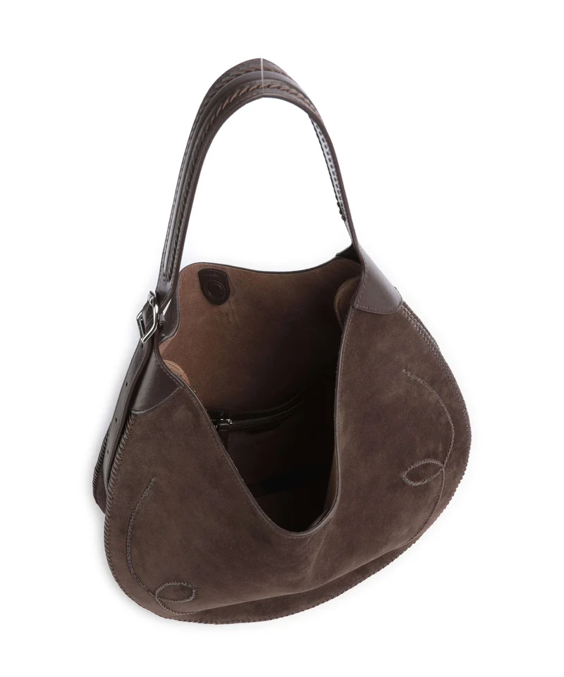 Polo Ralph Lauren ID Collection Medium Beuteltasche chocolate/tobacco