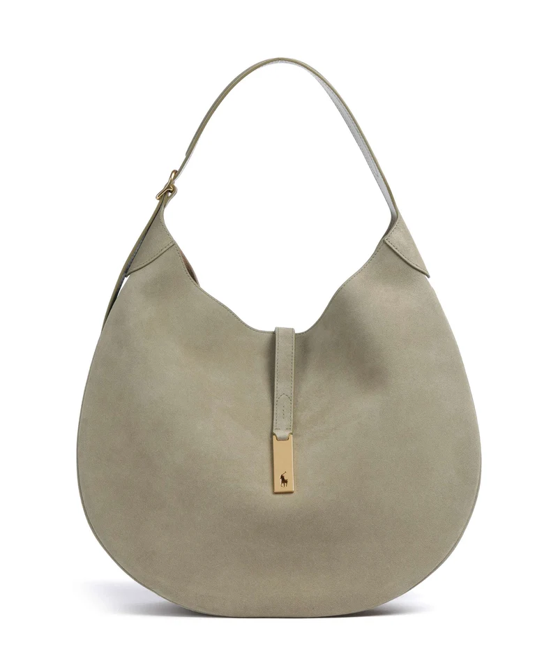 Polo Ralph Lauren ID Collection Medium Beuteltasche light olive