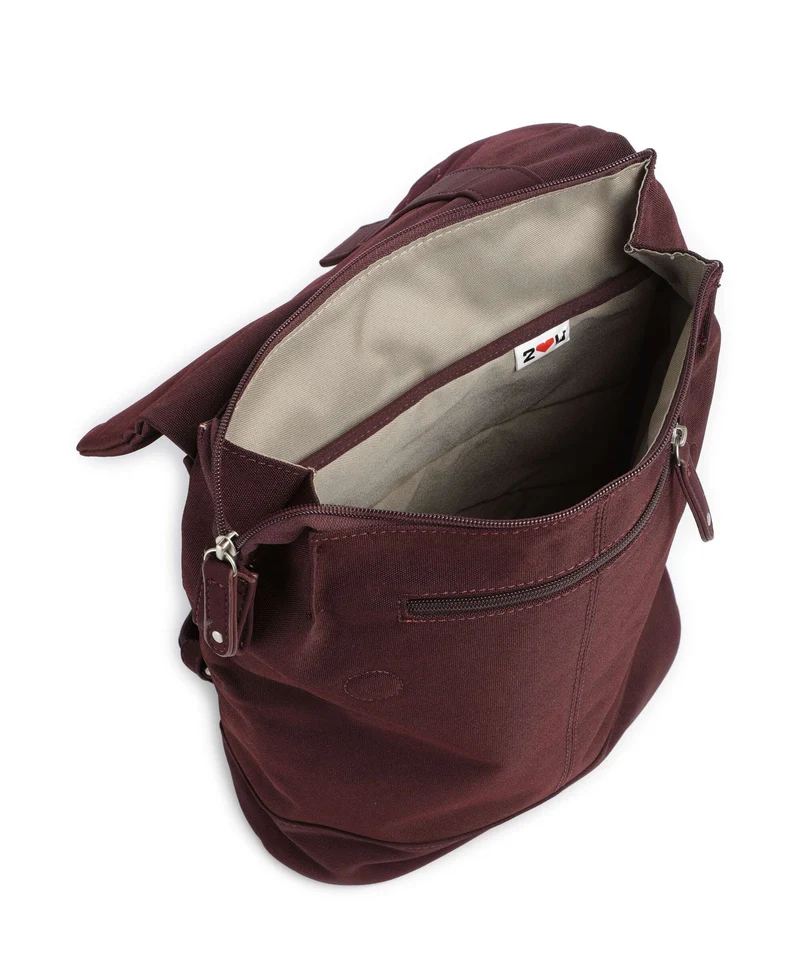 Zwei Olli OR13 Rucksack bordeaux