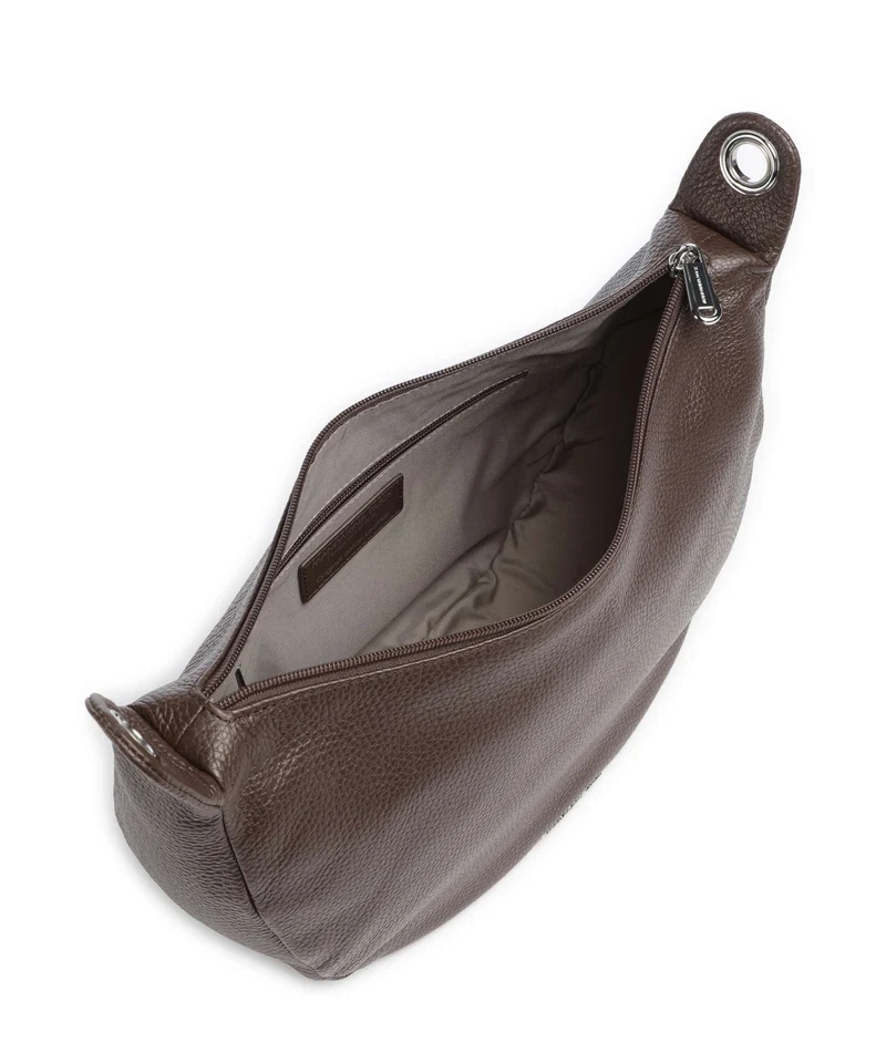 Mandarina Duck Mellow Leather Schultertasche espresso