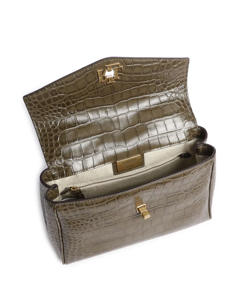 Lauren Ralph Lauren Farrah Small Handtasche botanic green