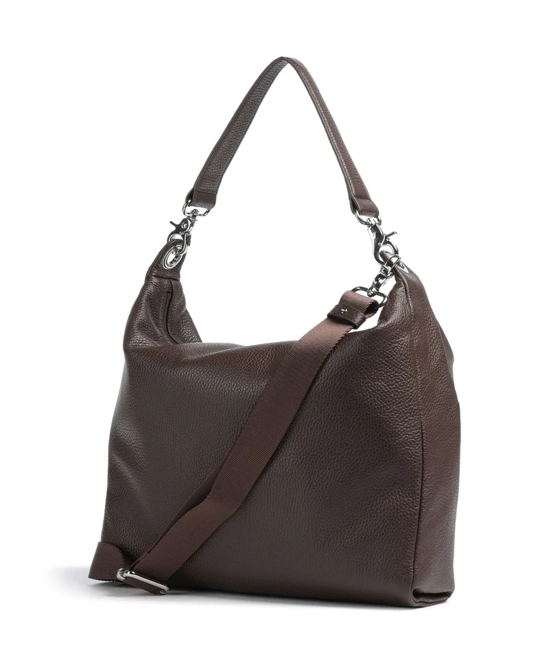 Mandarina Duck Mellow Leather Beuteltasche espresso