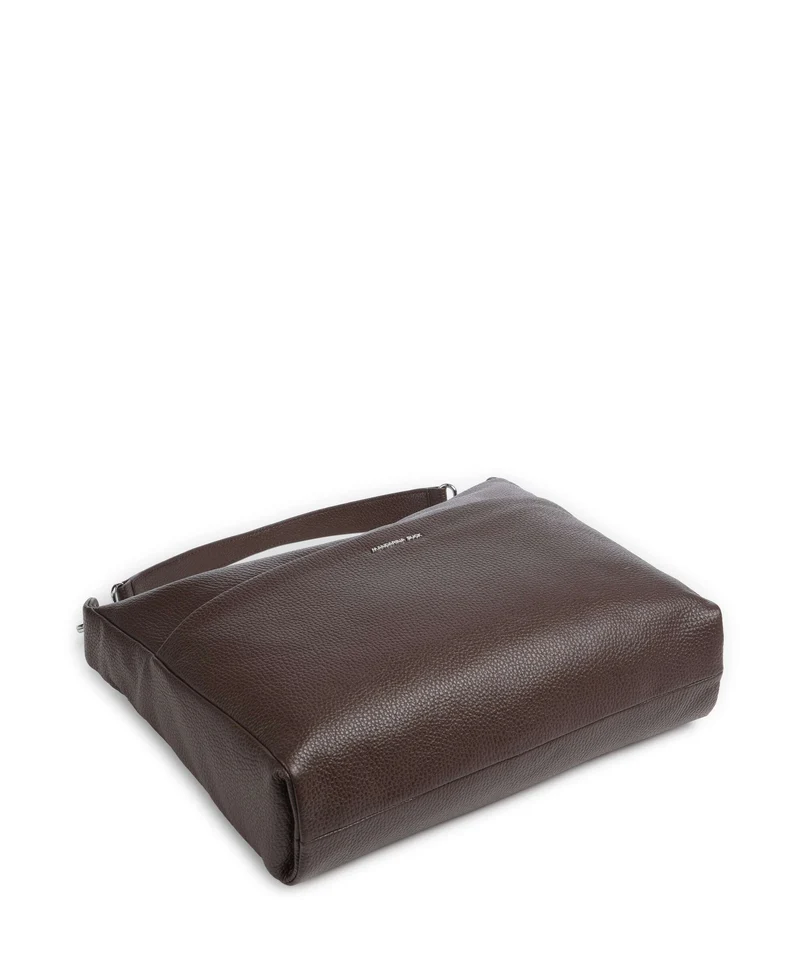 Mandarina Duck Mellow Leather Beuteltasche espresso
