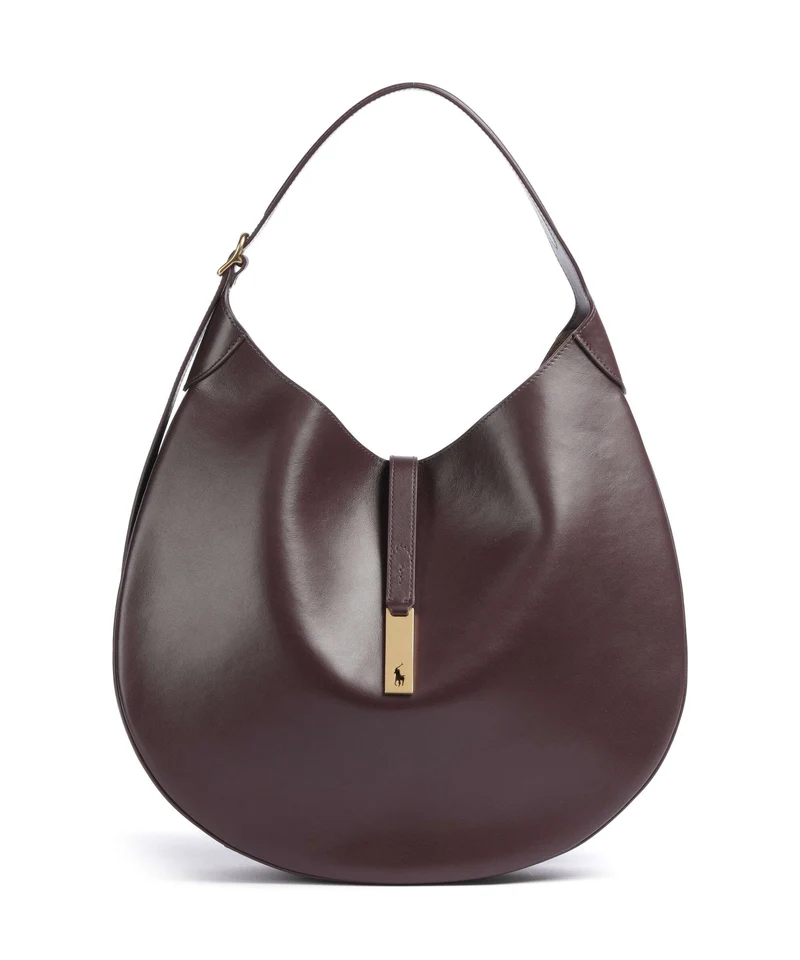 Polo Ralph Lauren ID Collection Medium Beuteltasche midnight merlot