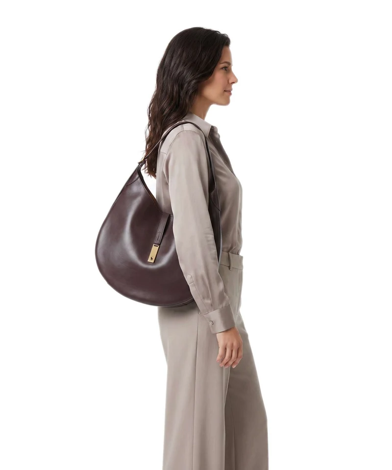 Polo Ralph Lauren ID Collection Medium Beuteltasche midnight merlot