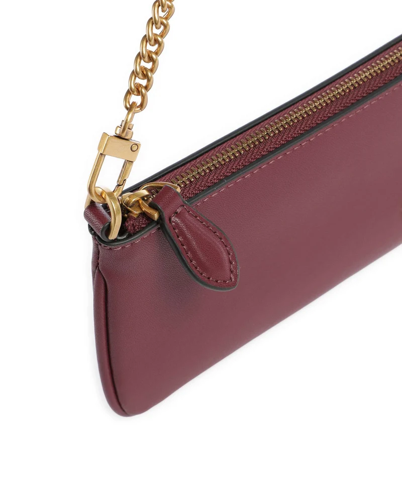 Pinko Flat Horizontal Schultertasche ribes intenso/antique gold