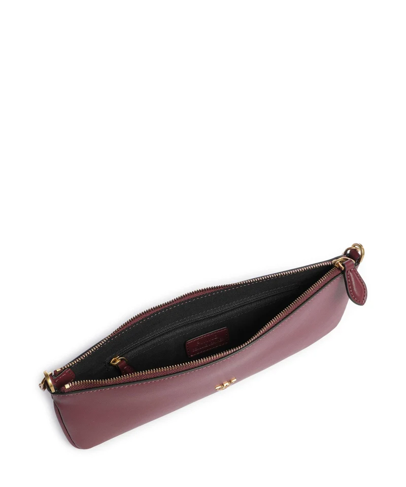 Pinko Flat Horizontal Schultertasche ribes intenso/antique gold