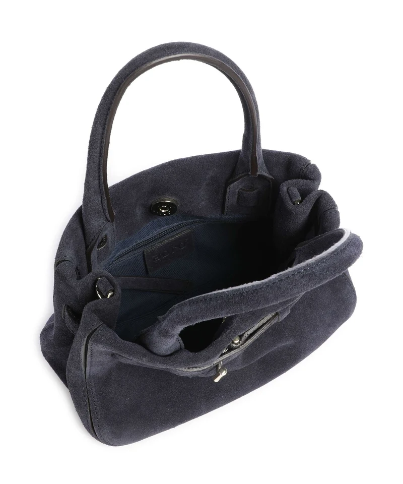 Abro Suede Jill Handtasche navy