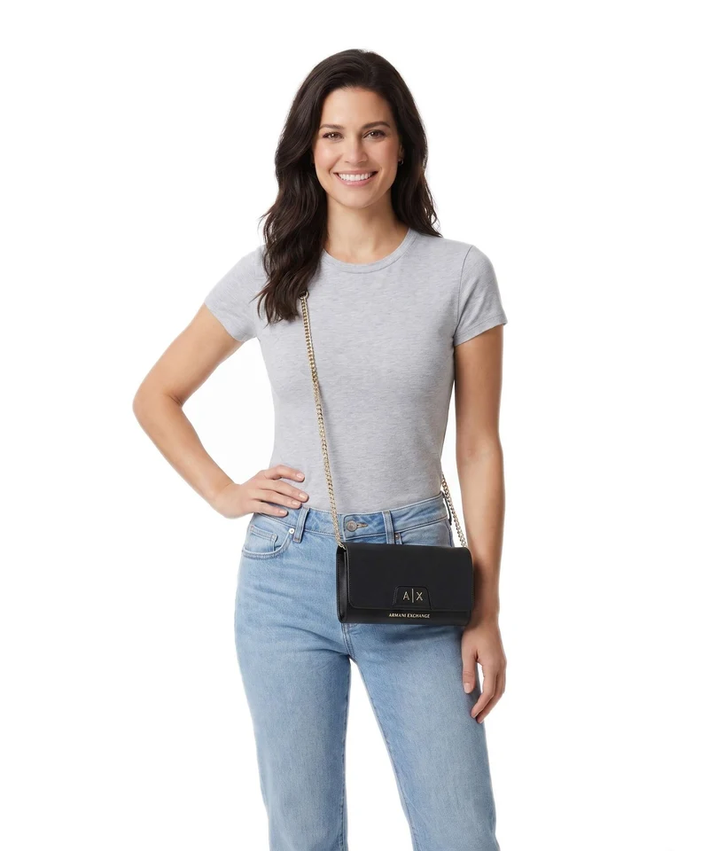 Armani Exchange Amelie Umhängetasche black