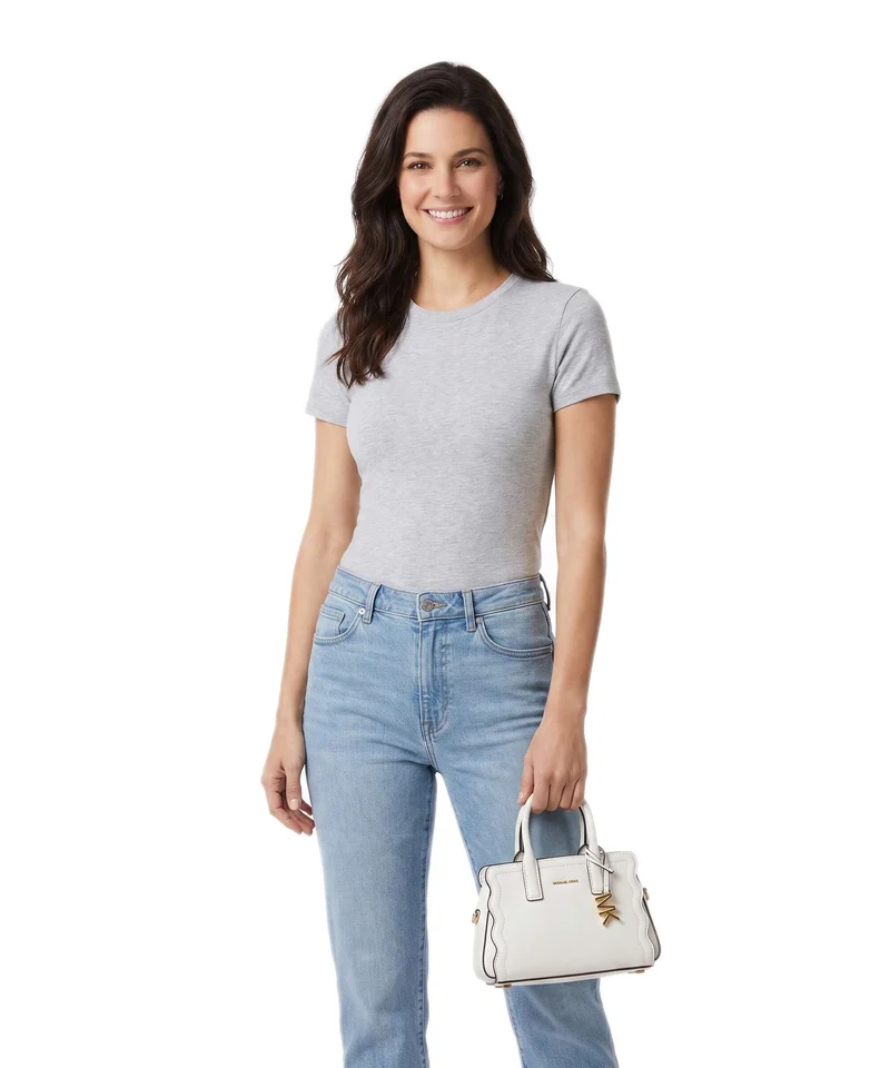 Michael Kors Laila XS Handtasche eggshell