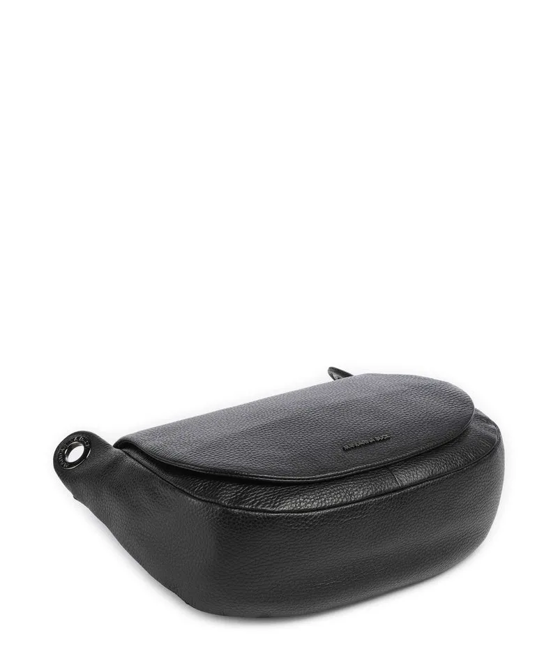 Mandarina Duck Mellow Leather Schultertasche nero