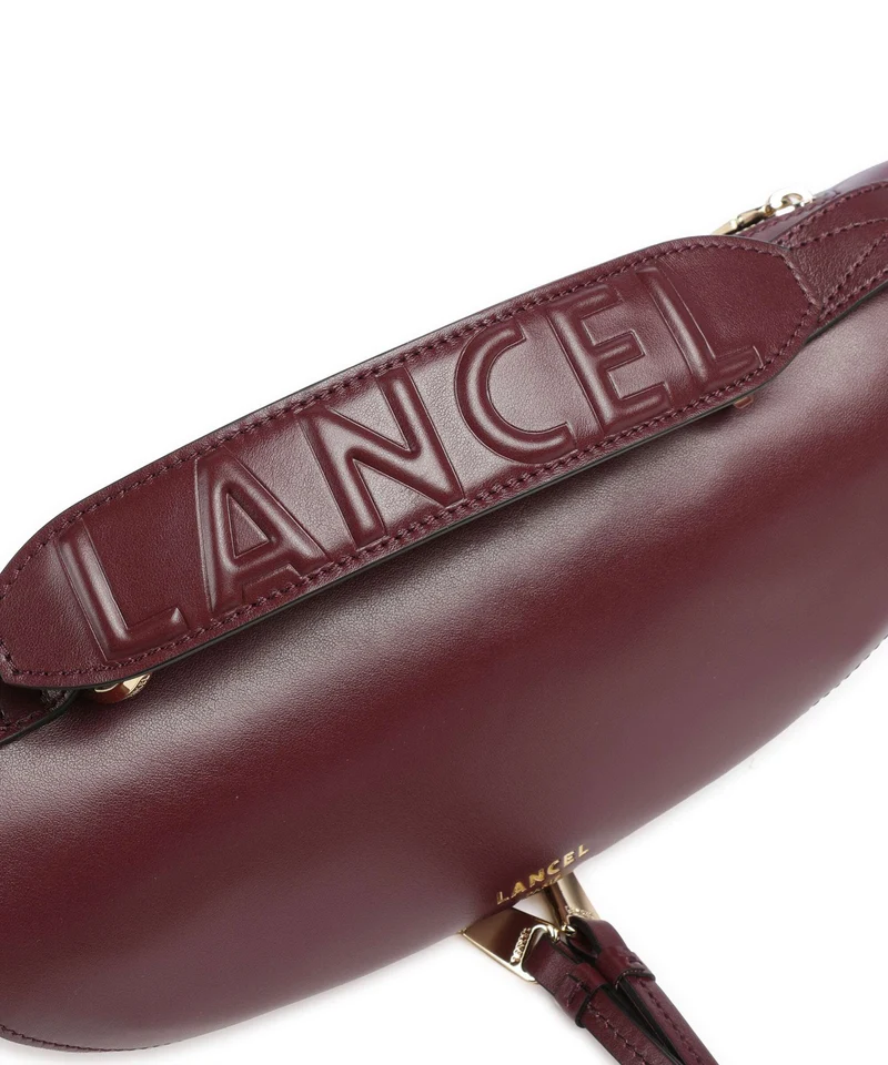 Lancel Origami S Umhängetasche cassis