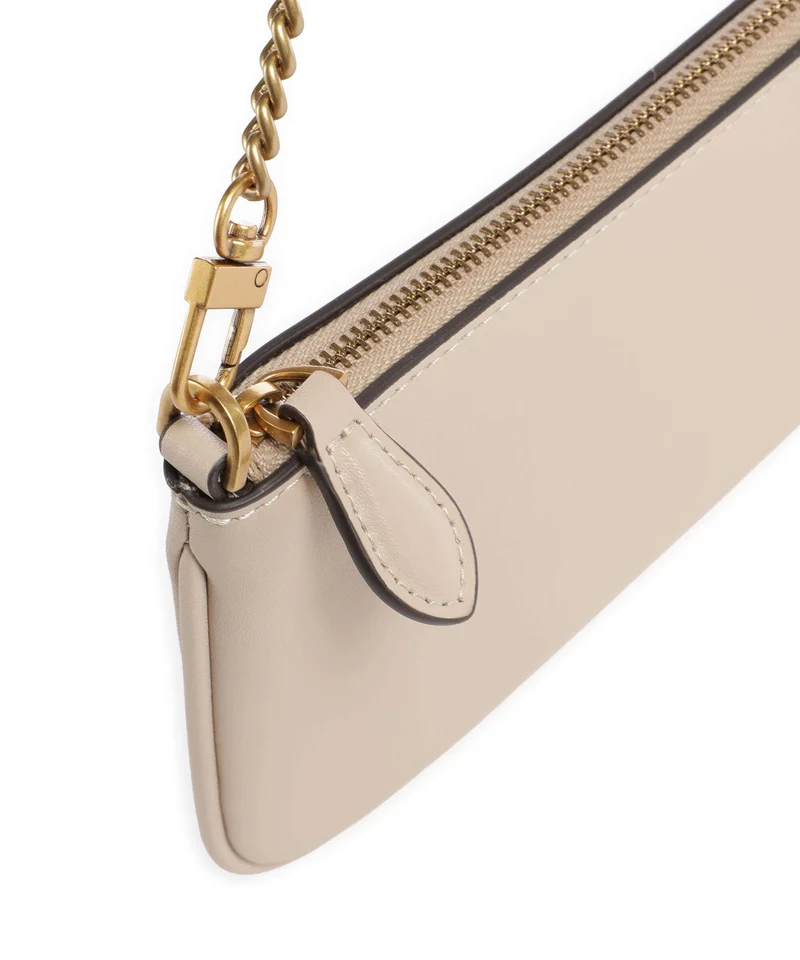 Pinko Flat Horizontal Schultertasche beige/grigio fumo/antique gold