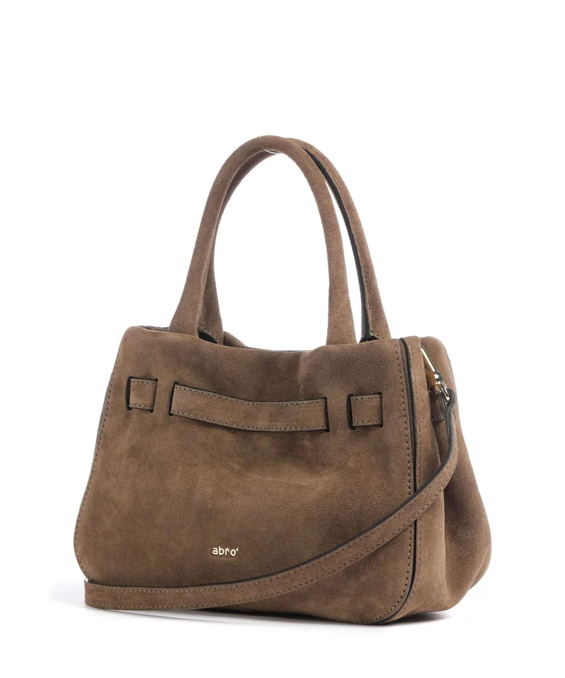 Abro Suede Jill Handtasche khaki