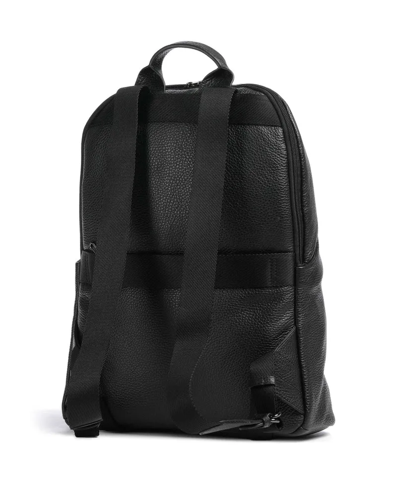 Mandarina Duck Mellow Leather Rucksack nero