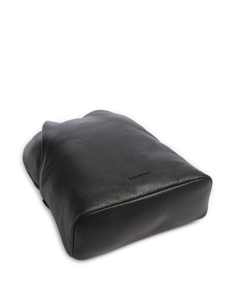 Mandarina Duck Mellow Leather Rucksack nero