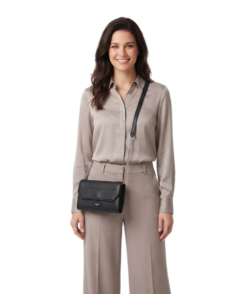 Lancel Ninon Umhängetasche black