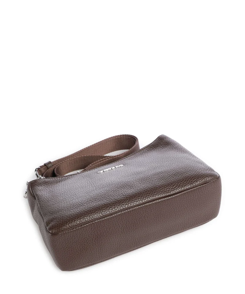 Mandarina Duck Mellow Leather Umhängetasche espresso