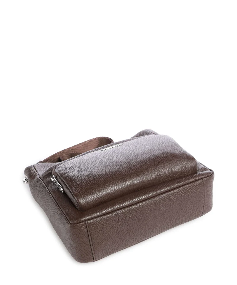 Mandarina Duck Mellow Leather Umhängetasche espresso