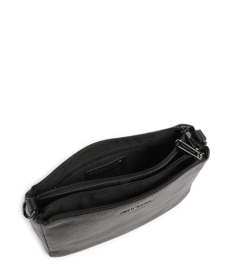 Mandarina Duck Mellow Leather Umhängetasche nero