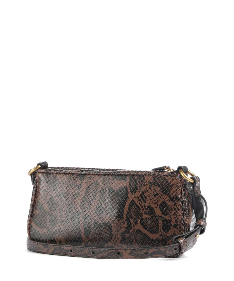 Pinko Half Moon Mini Umhängetasche roccia/marrone/antique gold