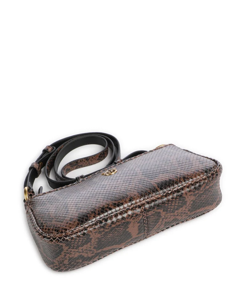 Pinko Half Moon Mini Umhängetasche roccia/marrone/antique gold