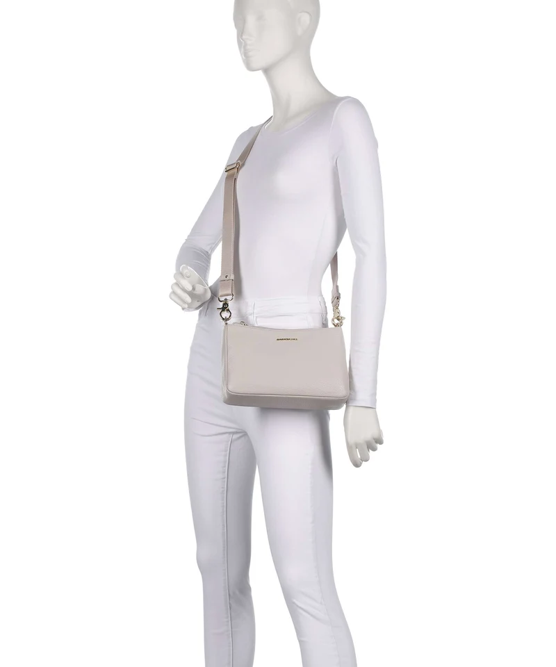 Mandarina Duck Mellow Leather Umhängetasche cocoon