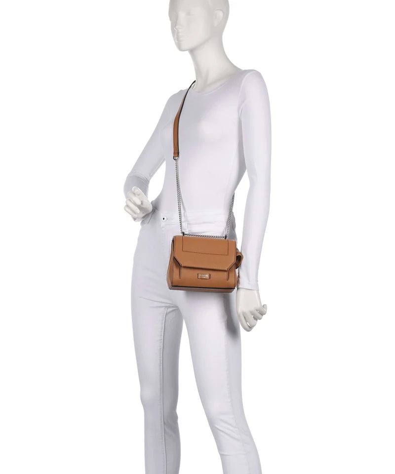 Lancel Ninon S Schultertasche camel