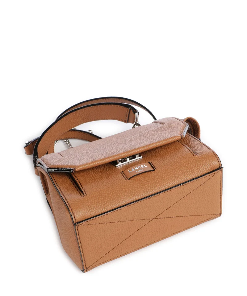 Lancel Ninon S Schultertasche camel