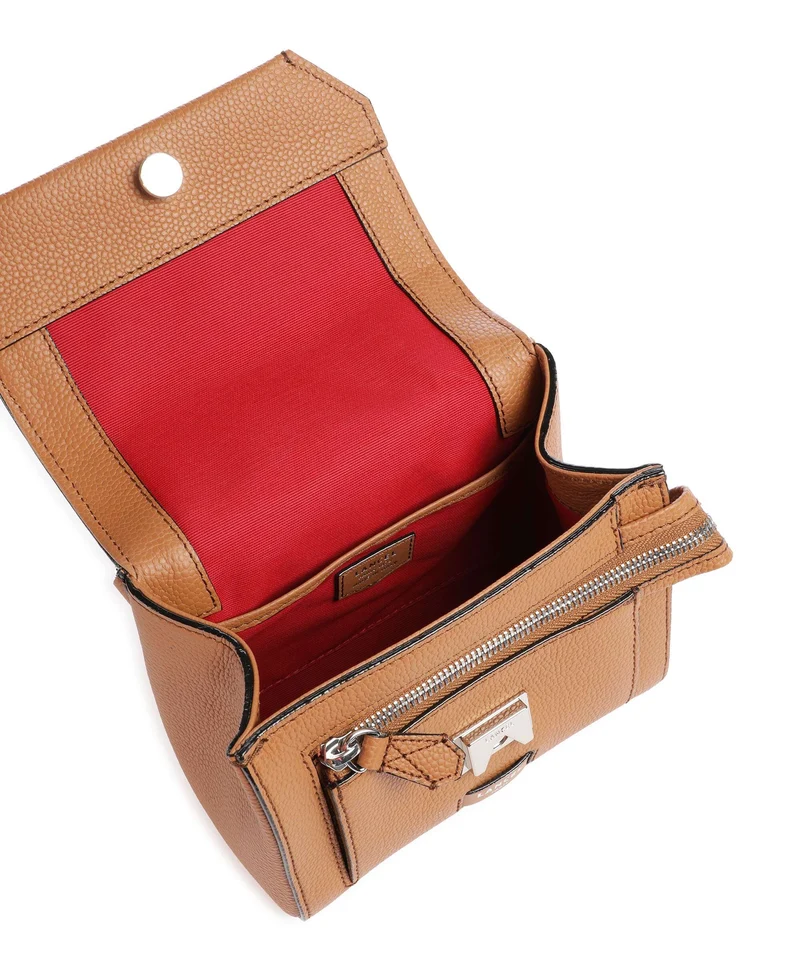 Lancel Ninon S Schultertasche camel