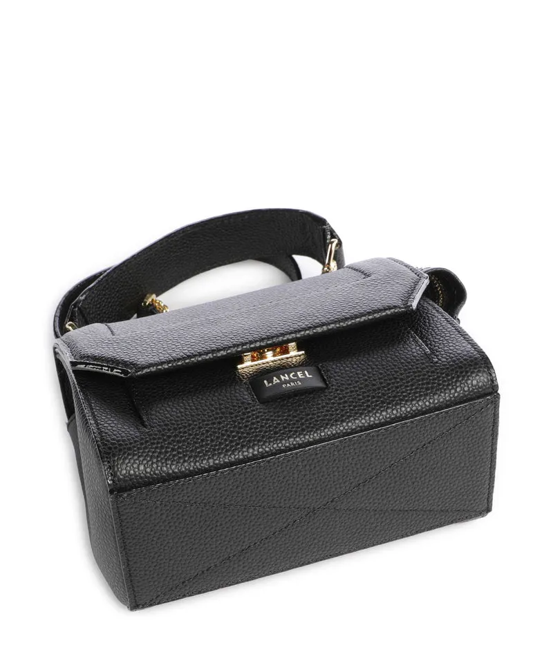 Lancel Ninon S Schultertasche black/gold