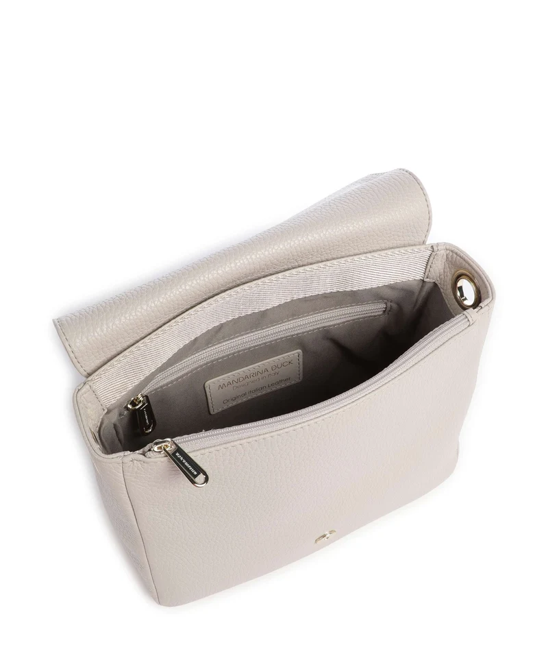 Mandarina Duck Mellow Leather Umhängetasche cocoon