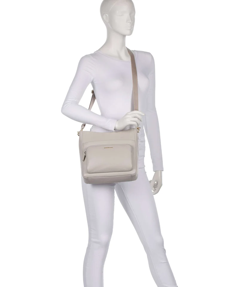 Mandarina Duck Mellow Leather Umhängetasche cocoon