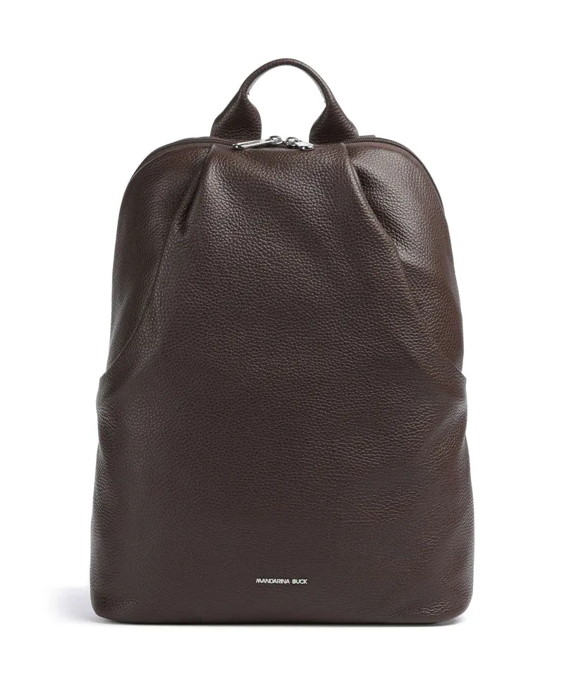 Mandarina Duck Mellow Leather Rucksack espresso