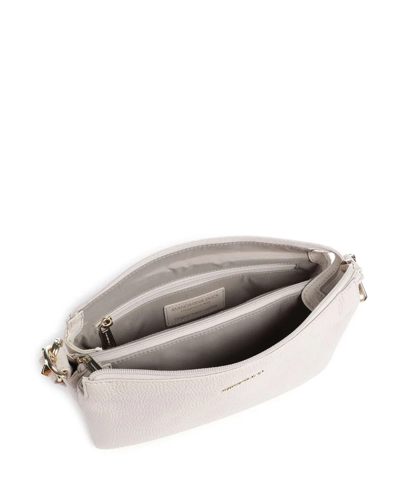 Mandarina Duck Mellow Leather Umhängetasche cocoon