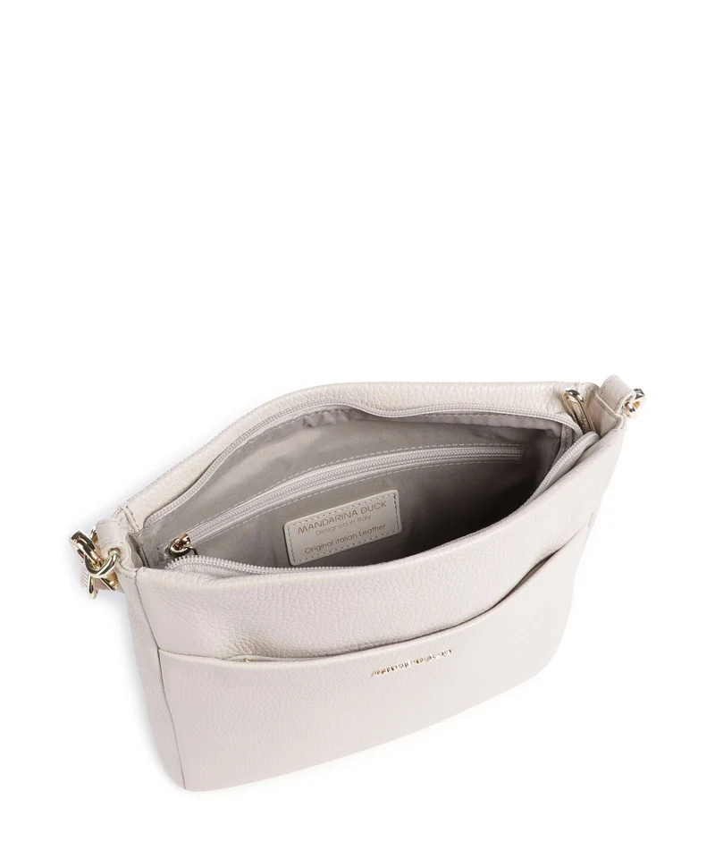 Mandarina Duck Mellow Leather Umhängetasche cocoon