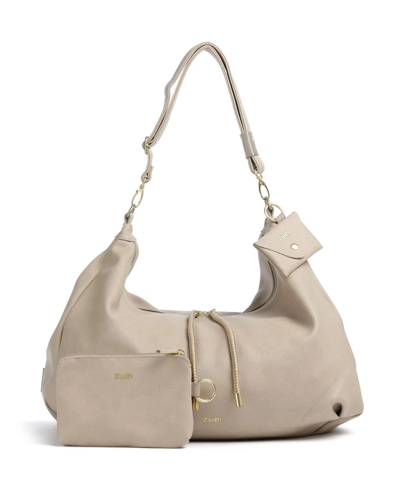 Zwei Lola LO200 Beuteltasche sand