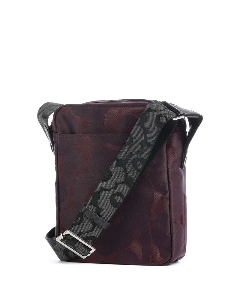 Marimekko Wear All Day Unikko Umhängetasche wine red/dark wine