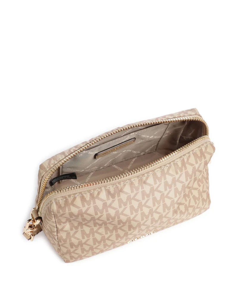 Michael Kors Zadie Small Kosmetiktasche khaki