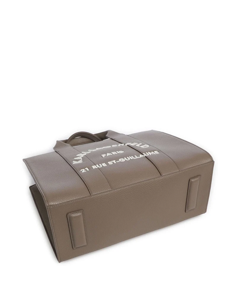 Karl Lagerfeld K/Rue St Guillaume Medium Handtasche dark taupe